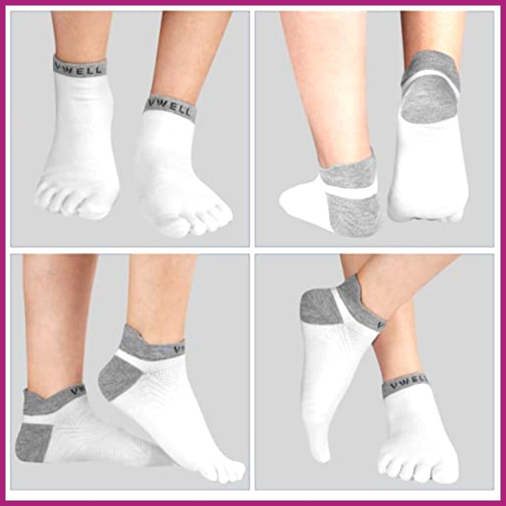 Coolmax Five Finger Toe Socks, High Performance A… - image 2